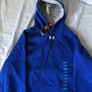 Under Armour blue hoodie cold gear
